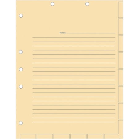 Tabbies Divider, Medical Chart, Mla Pk TAB54519